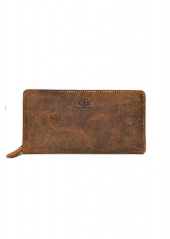 Vintage original Damen RV-Langbörse Leder